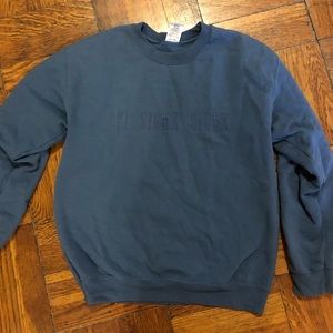 Phi Sigma Sigma Slate Blue embroidered sweatshirt